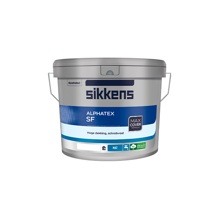 Aanbieding: Sikkens Alphatex SF 10 liter wit / lichte kleuren